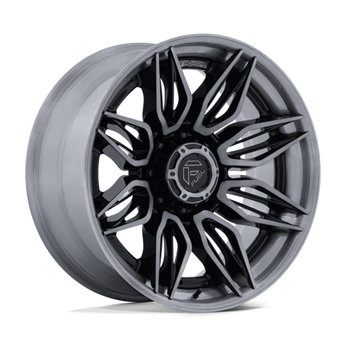 Fuel 1PC FC404 MUTINY, 22X10, 8X170, ET-18, CB125.1, GLOSS BLACK BRUSHED DARK TINT