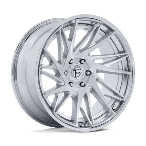 Fuel 1PC FC405 DYNAMO, 22X9.5, 6X135, ET20, CB87.1, GLOSS SILVER BRUSHED W/ CHR-LP
