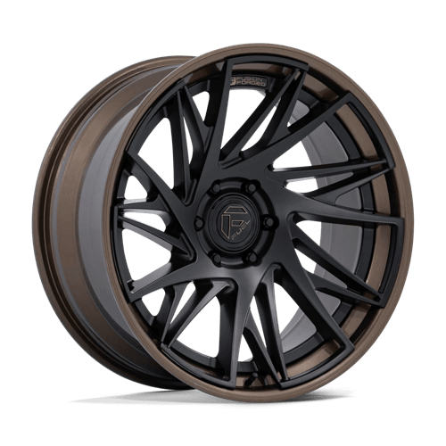 Fuel 1PC FC405 DYNAMO, 20X10, 6X135, ET-18, CB87.1, MATTE BLACK W/ G-BRONZE LIP
