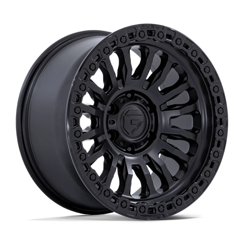 Fuel 1PC FC857 RINCON, 20X10, 6X135, ET-18, CB87.1, MATTE BLACK W/ GLOSS BLACK LIP