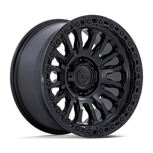 Fuel 1PC FC857 RINCON, 17X9, 6X135, ET1, CB87.1, MATTE BLACK W/ GLOSS BLACK LIP