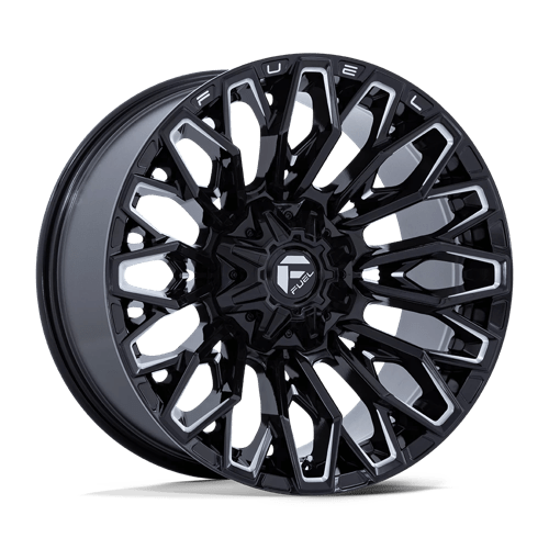 Fuel 1PC FC865 STRIKE, 20X10, 5X114.3/5X127, ET-18, CB78.1, GLOSS BLACK MILLED