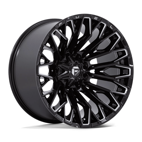 Fuel 1PC FC865 STRIKE, 22X12, 5X139.7/5X150, ET-44, CB110.1, GLOSS BLACK MILLED
