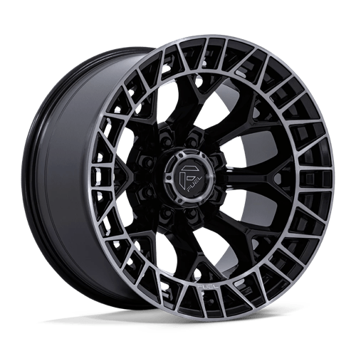 Fuel 1PC FC873 CHARGER, 22X12, 8X180, ET-44, CB124.2, GLOSS BLACK BRUSHED DARK TINT