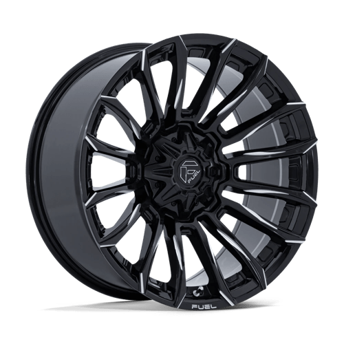 Fuel 1PC FC889 BLADE, 20X9, 8X170, ET1, CB125.1, GLOSS BLACK MILLED