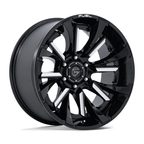 Fuel 1PC FC895 TANTRUM, 22X10, 6X135, ET10, CB87.1, GLOSS BLACK MILLED