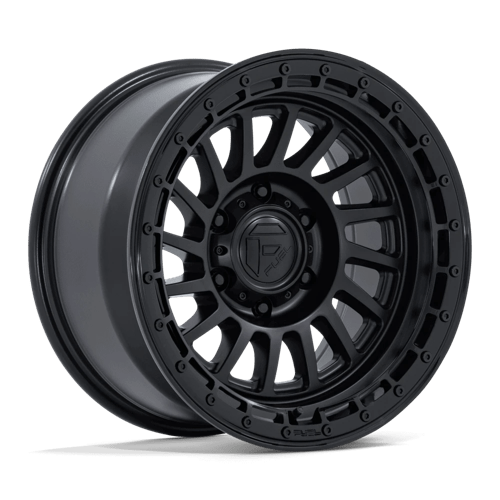 Fuel 1PC FC897 HAVOC, 18X9, 5X127, ET12, CB71.5, MATTE BLACK W/ GLOSS BLACK LIP