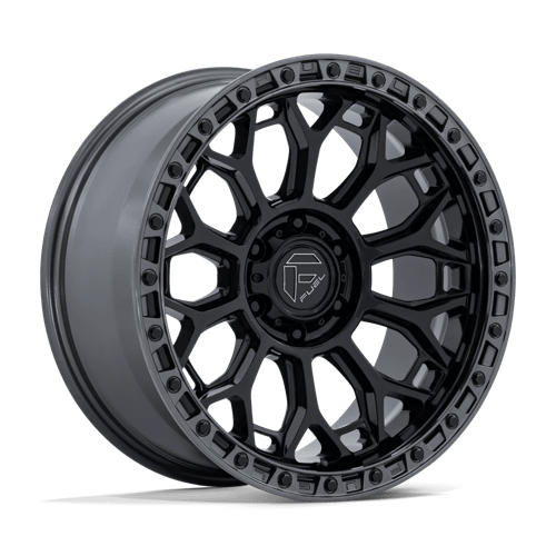 Fuel 1PC FC901 TALON, 17X9, 6X135, ET1, CB87.1, GLOSS BLACK W/ GUNMETAL LIP