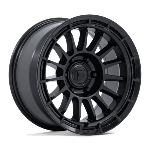 Fuel 1PC FC905 ASCEND, 17X9, 5X127, ET-12, CB71.5, MATTE BLACK W/ GLOSS BLACK LIP