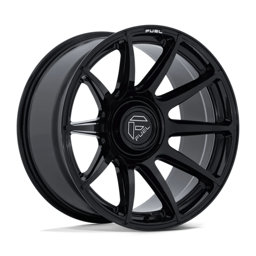 Fuel 1PC FC906 HALO, 20X9, 5X127/5X139.7, ET1, CB78.1, GLOSS BLACK