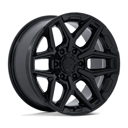 Fuel 1PC FLUX, 18X9, 6X135, ET1, CB87.1, GLOSS BLACK
