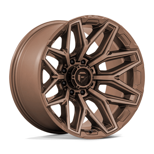 Fuel 1PC FLUX, 20X10, 8X165.1, ET-18, CB125.1, PLATINUM BRONZE