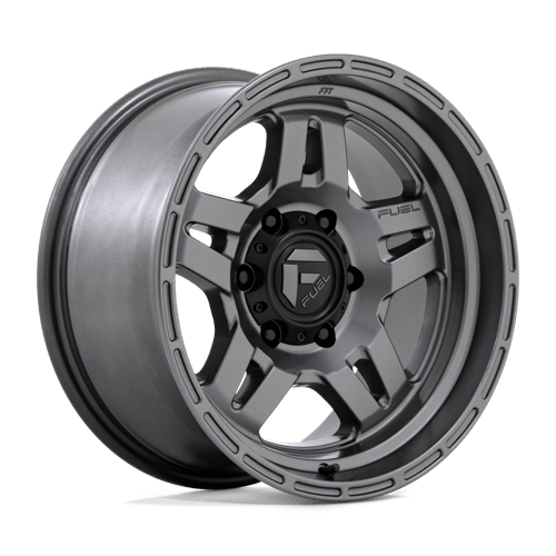 Fuel 1PC D801 OXIDE, 17X8.5, 6X139.7, ET-10, CB106.1, MATTE GUNMETAL D80117858445
