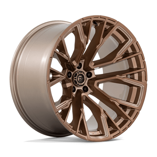 Fuel 1PC D850 REBAR, 22X12, 5X127, ET-44, CB71.5, PLATINUM BRONZE MILLED