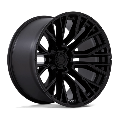 Fuel 1PC D847 REBAR, 22X12, 6X139.7, ET-44, CB106.1, BLACKOUT