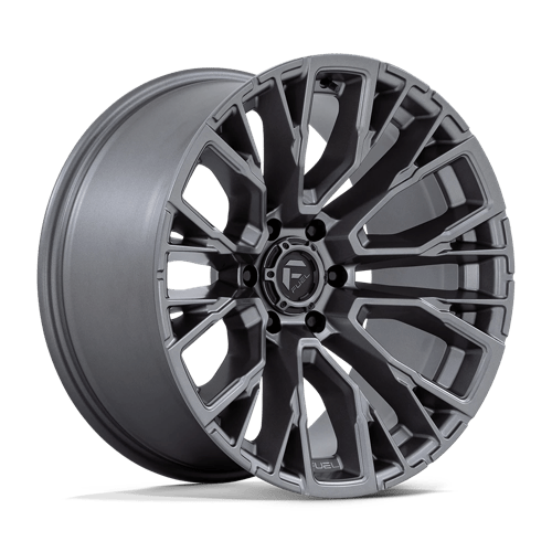 Fuel 1PC D848 REBAR, 17X9, 6X120, ET1, CB67.06, MATTE GUNMETAL