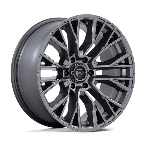 Fuel 1PC D848 REBAR, 20X9, 6X139.7, ET1, CB106.1, MATTE GUNMETAL