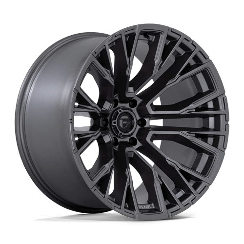Fuel 1PC D848 REBAR, 22X12, 6X139.7, ET-44, CB106.1, MATTE GUNMETAL