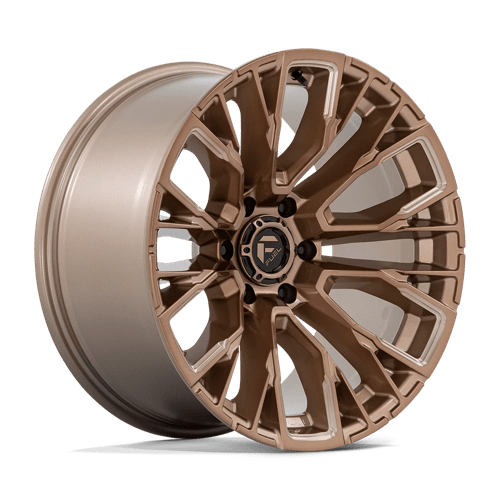 Fuel 1PC D850 REBAR, 20X9, 6X139.7, ET1, CB106.1, PLATINUM BRONZE MILLED