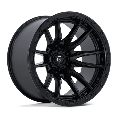 Fuel 1PC D679 REBEL, 22X12, 6X139.7, ET-44, CB106.1, MATTE BLACK