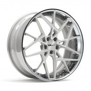 GFG FM21-Y, Deep Profile, 21X12, 5x120, ET52, CB66.9, Satin Black Center W/Gloss Black Lips