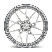 GFG FM21-Y, Deep Profile, 21X12, 5x120, ET52, CB66.9, Satin Black Center W/Gloss Black Lips