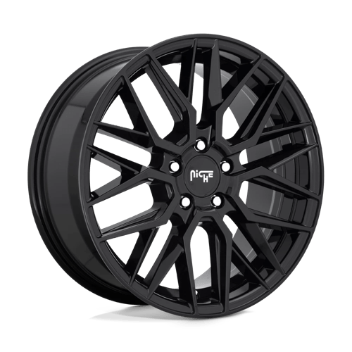 Niche 1PC M224 GAMMA, 18X8, 5X112, ET42, CB66.56, GLOSS BLACK