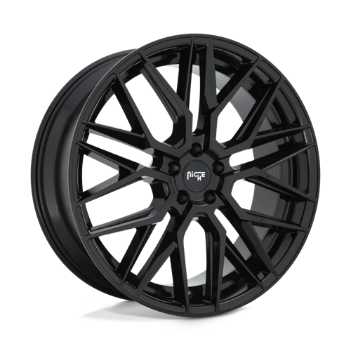 Niche 1PC M224 GAMMA, 19X8.5, 5X112, ET35, CB66.56, GLOSS BLACK