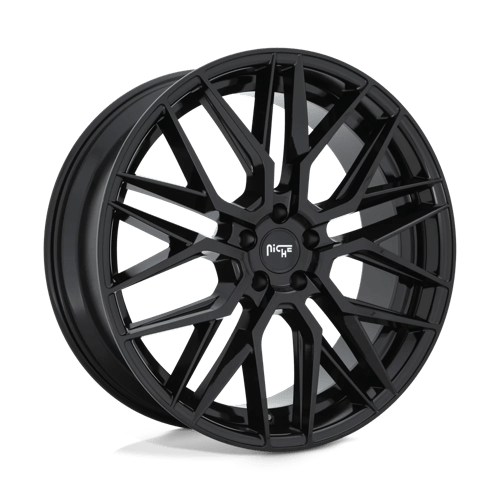 Niche 1PC M224 GAMMA, 22X9, 5X112, ET38, CB66.56, GLOSS BLACK