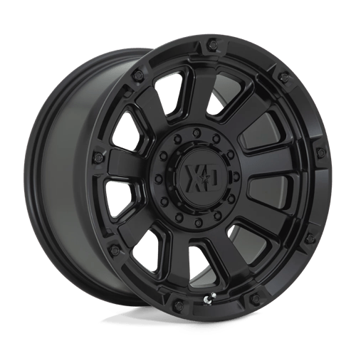 XD XD852 GAUNTLET, 17X9, 5X127/5X139.7, ET0, CB78.1, SATIN BLACK