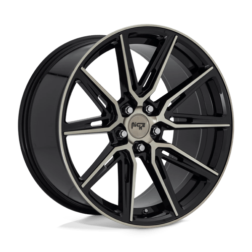 Niche 1PC M219 GEMELLO, 20X9, 5X114.3, ET35, CB72.56, GLOSS MACH DOUBLE DARK TINT