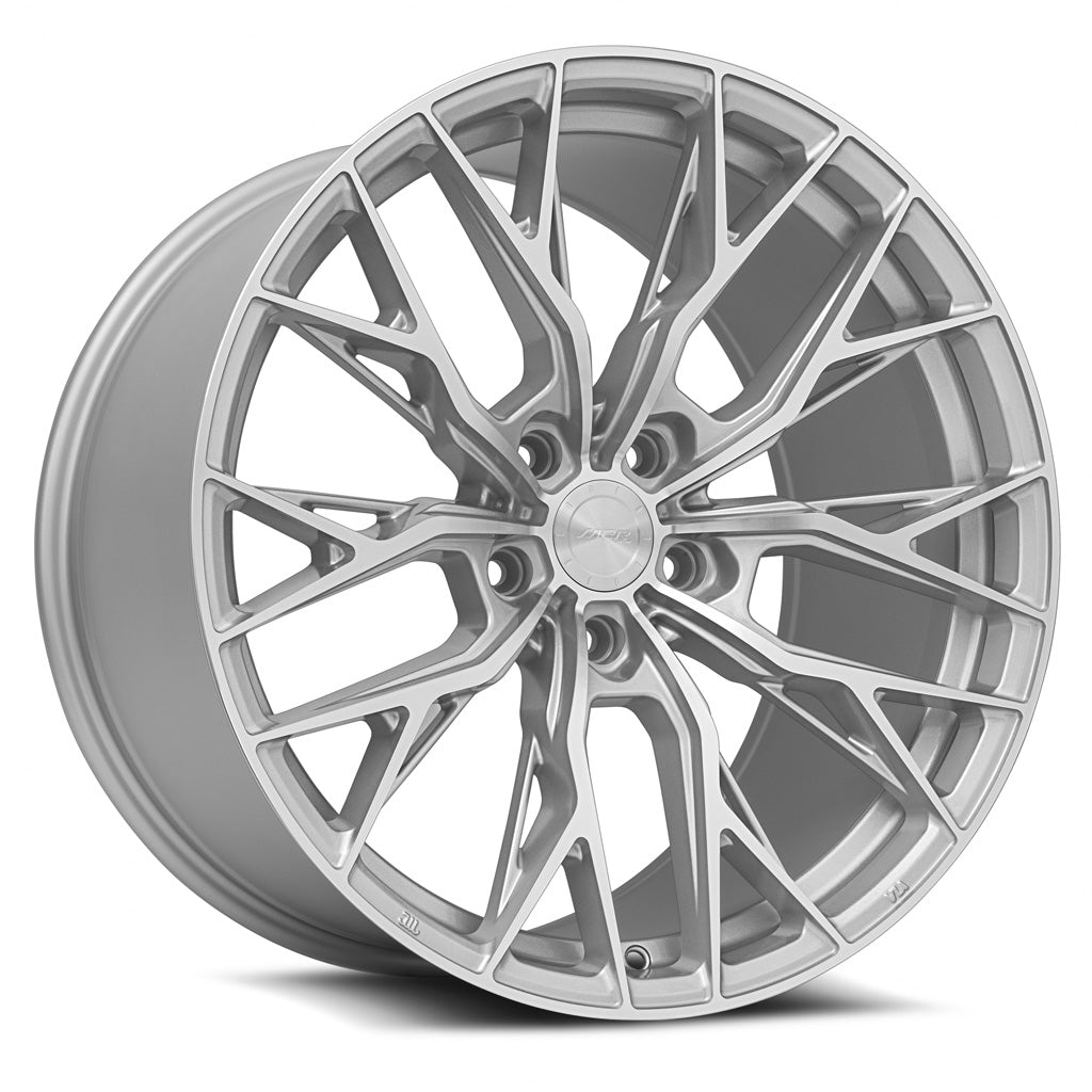 MRR GF5, 20x11, 5x108, ET40, CB73.1, Silver Machined Face