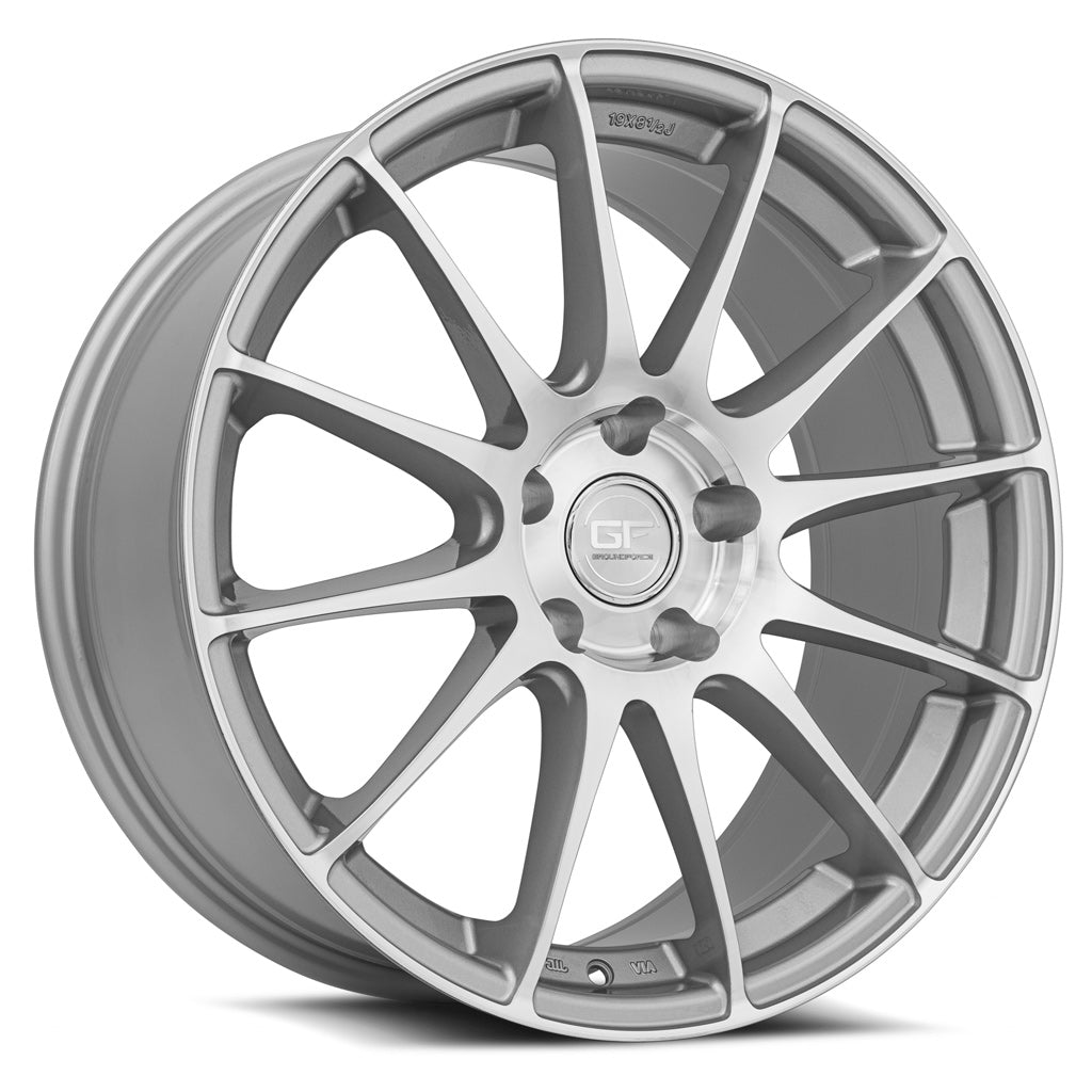 MRR GF6, 19x8.5, 5x120, ET35, CB72.6, Silver Machined Face