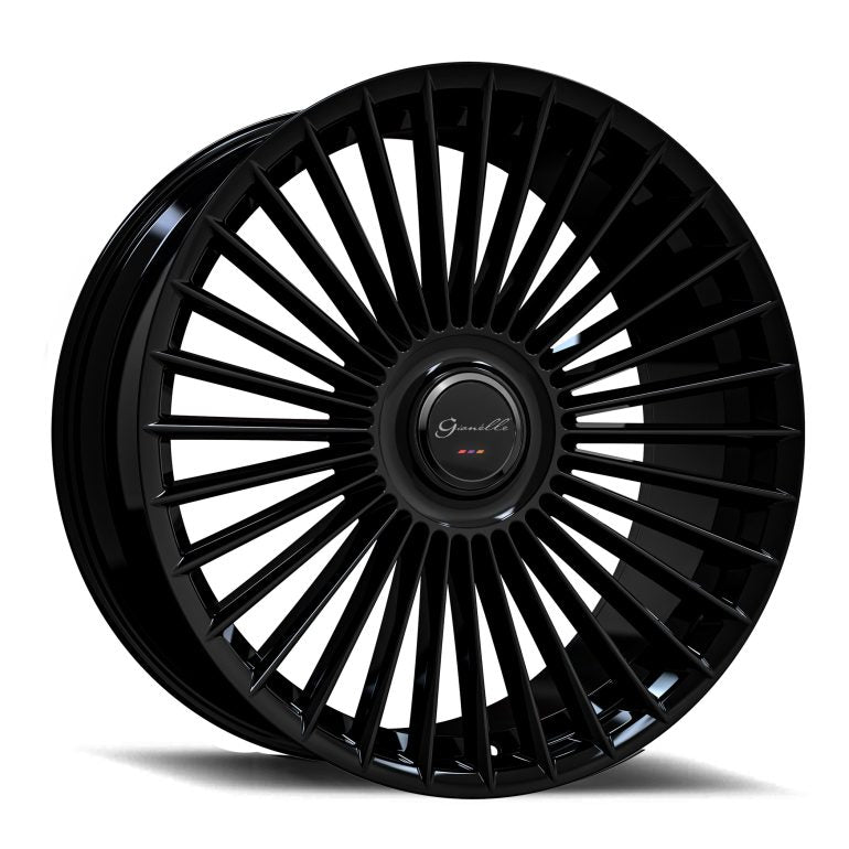 Gianelle Cabo, Regular Profile, 22x9.0, 5x112, ET30, CB73.1, Gloss Black