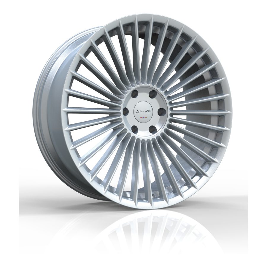 Gianelle Cabo, Deep Profile, 24x10, 6x139.7, ET15, CB78.1, Gloss Silver