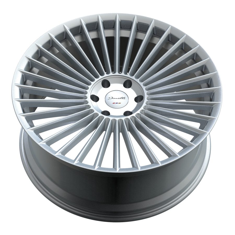 Gianelle Cabo, Deep Profile, 24x10, 6x139.7, ET15, CB78.1, Gloss Silver