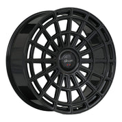 Gianelle Tourbillon, Deep Profile, 26x10, 5x100 to 5x132/6x114 to 6x139.7, ET10 to 45, CB72.56 to 110.1, Gloss Black