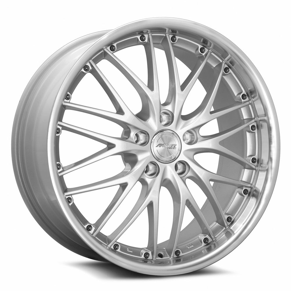 MRR GT1, 19x8.5, 5x114.3, ET20, CB73.1, Hyper Silver Machined Lip