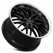 MRR GT1, 19x9.5, 5x108, ET40, CB73.1, Black Machined Lip