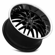 MRR GT1, 20x10, 5x120, ET40, CB72.6, Black Machined Lip