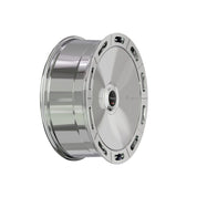 Giovanna Amur-X, Regular Profile, 24x10, 5x100 to 5x132/6x114 to 6x139.7, ET10 to 45, CB72.56 to 110.1, Machined Silver