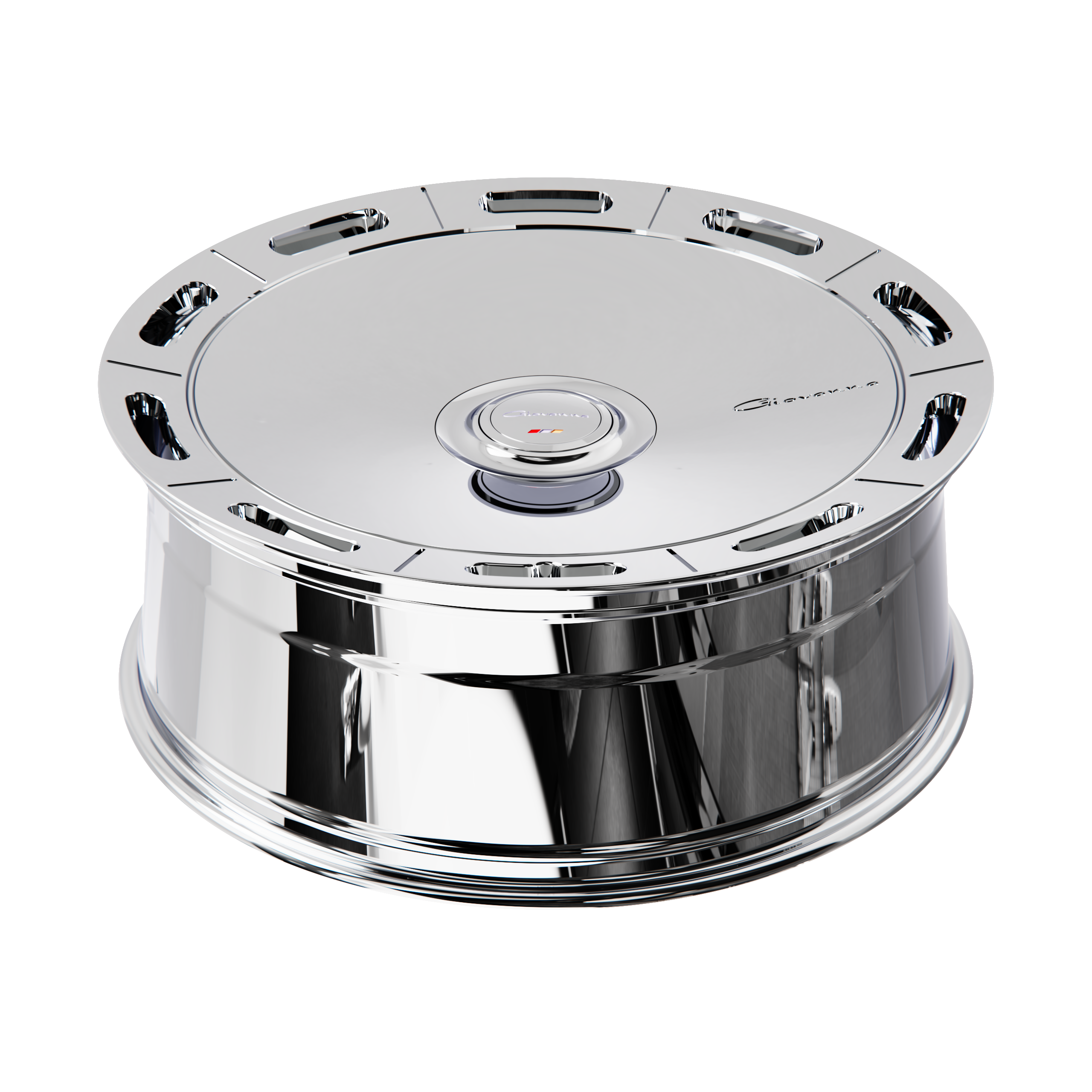 Giovanna Amur-X, Regular Profile, 24x10, 6x135/6x139.7, ET15, CB108, Chrome