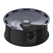 Giovanna Amur-X, Regular Profile, 22x10.5, 5x112/5x114.3, ET38, CB73.1, Gloss Black