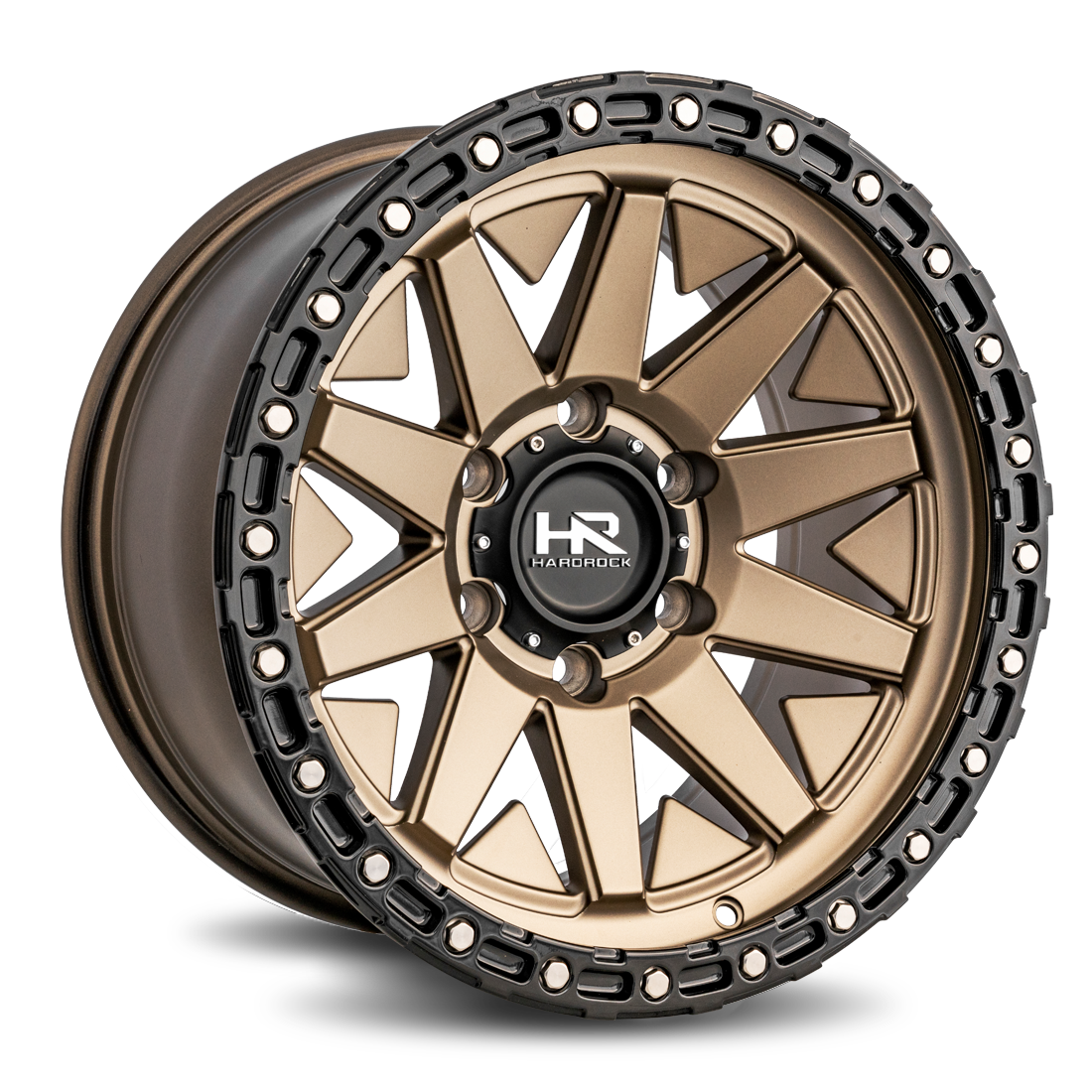 Hardrock Offroad H106, 17x9, 6x135, ET-12, CB87.1, Matte Bronze-Black B/L