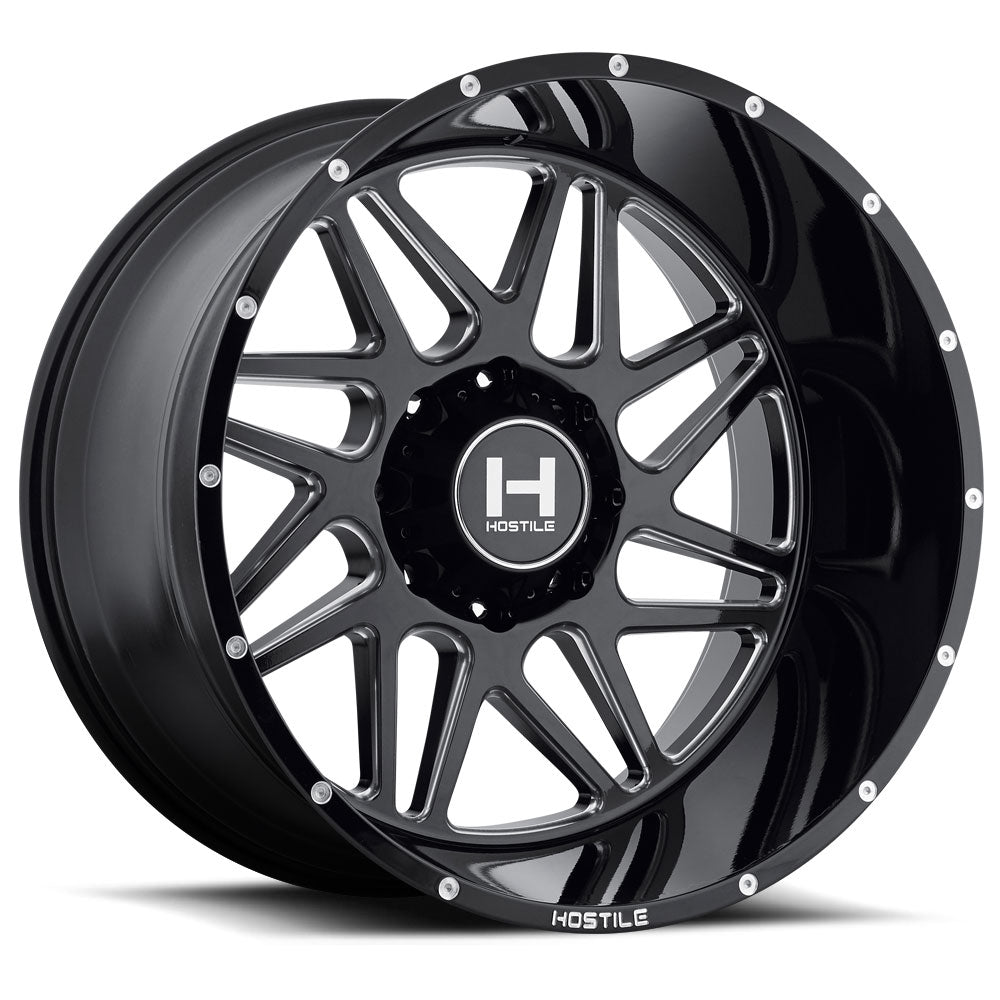 Hostile Sprocket (Truck Series) 20x12, 8x180, ET-44, CB125.2, Blade Cut - H108-2012818047B