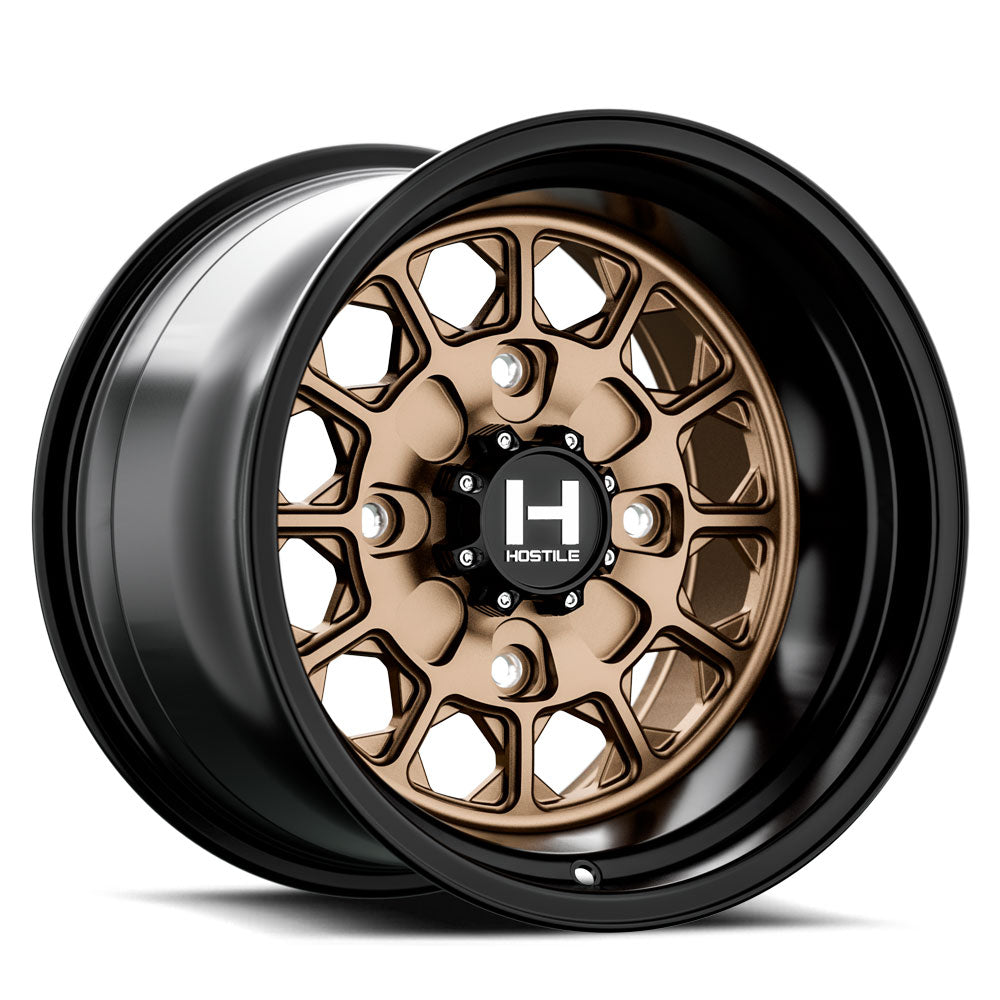 Hostile (UTV) Pismo, 15x10, 4x137, ET0, CB110.2, Bronze