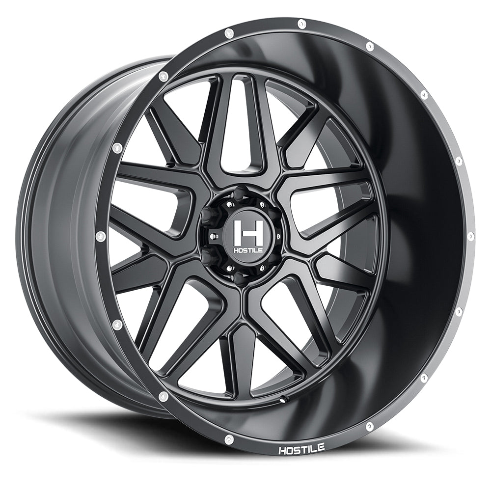 Hostile Diablo (Truck Series) 22x12, 6x135, ET-44, CB87, Asphalt - H128-2212613547BB