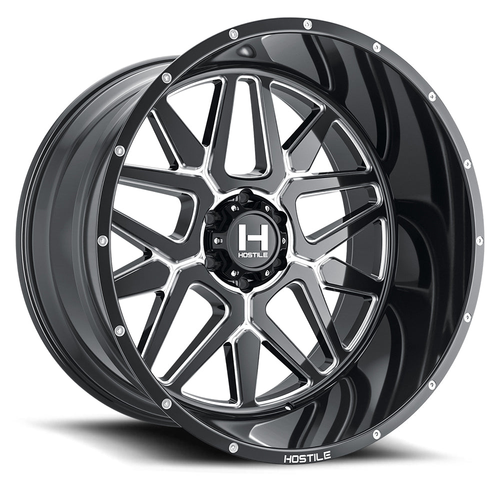 Hostile Diablo (Truck Series) 20x9, 6x139, ET0, CB106.1, Blade Cut - H128-2090655050B