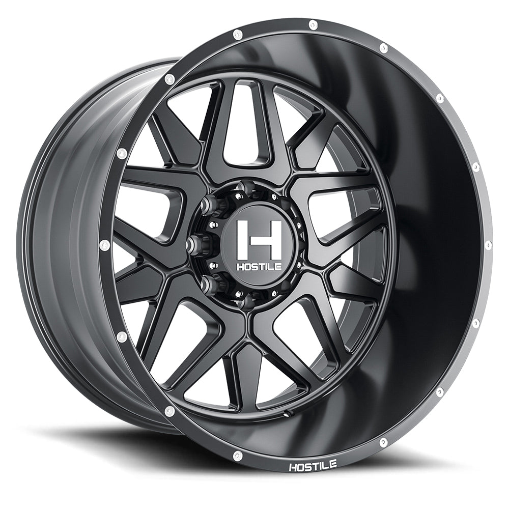 Hostile Diablo (Truck Series) 22x12, 8x165, ET-44, CB125.2, Asphalt - H128-2212816547BB