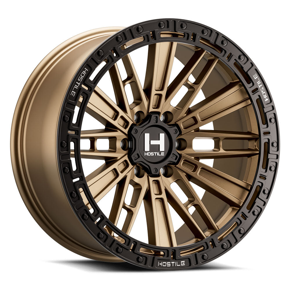 Hostile Mojave (Baja Series) 17x9, 6x139, ET0, CB106.1, Bronze - H129-1790655050Z